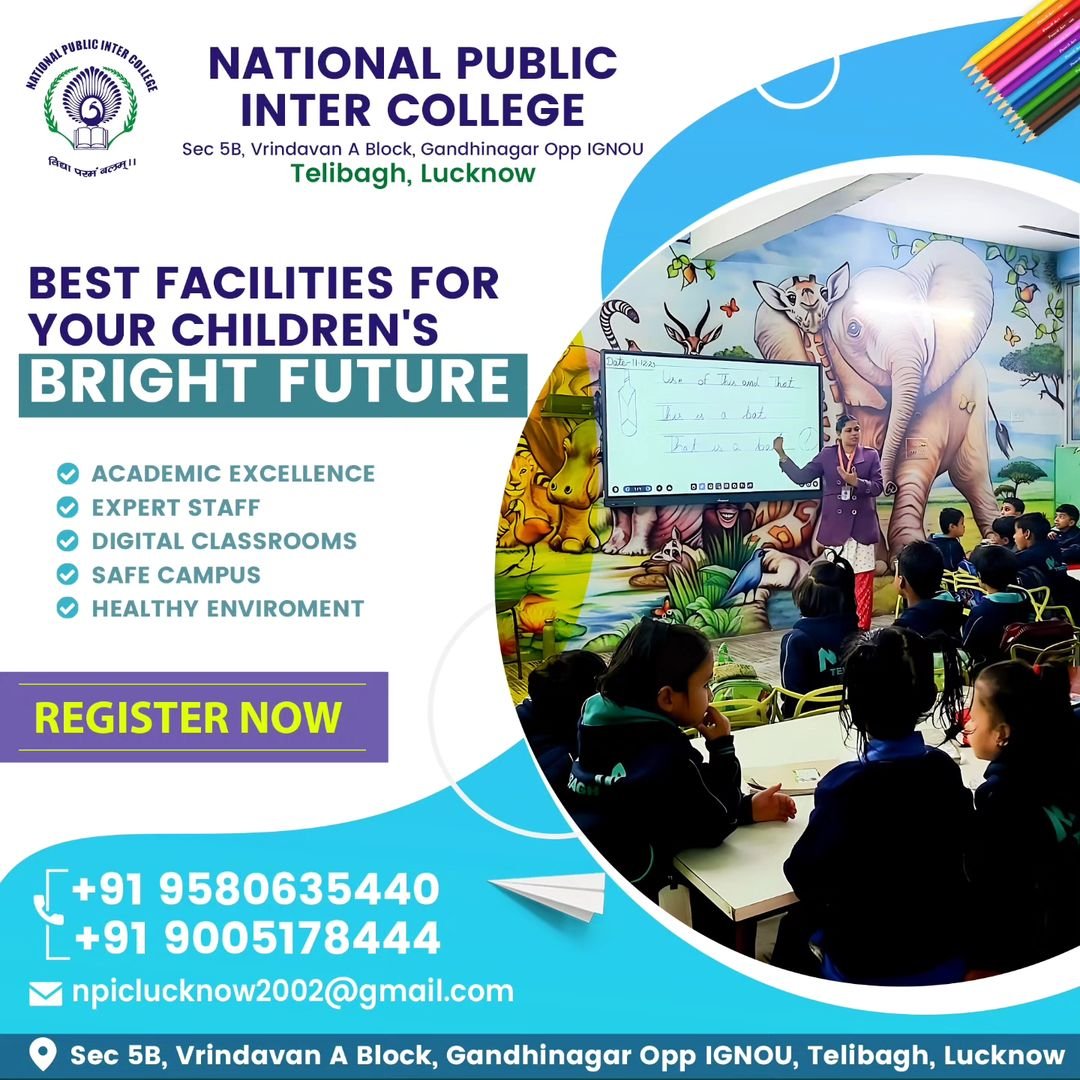The Role of Technology in Education at NPS Lucknow